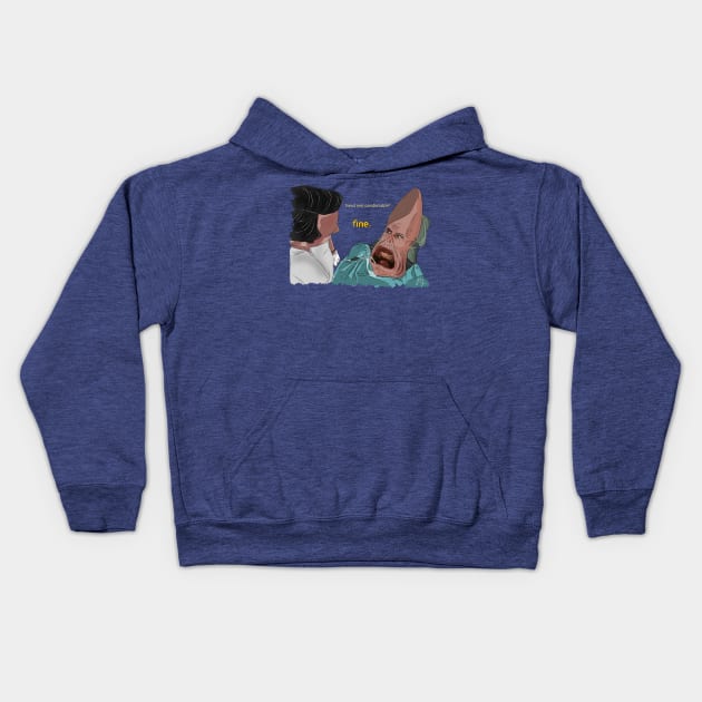 Coneheads: Dentist Appointment Kids Hoodie by 51Deesigns